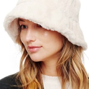 Fur Cozy Bucket Adjustable Hat