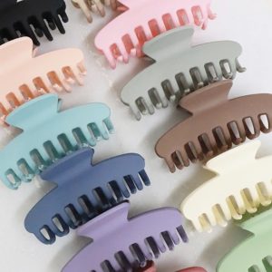 Hair Claws Solid Matt Colors