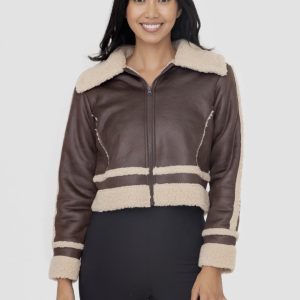 Winter Luxe Sherpa Faux Suede Jacket