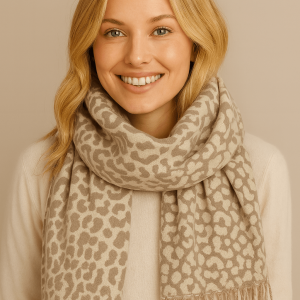 WCL520133 Suzi Leopard Print Scarf