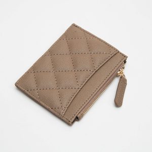 TG10607 Felecity Quilted Card Holder: Cumin